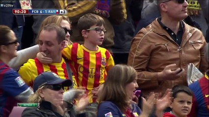 L.Suarez second goal (FC Barcelona6-1 Rayo Vallecano) HD