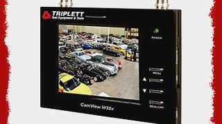 Triplett 8055 CamView W35v CCTV Wrist Mounted Test Monitor with 3.5 LCD and 12 Volt Output