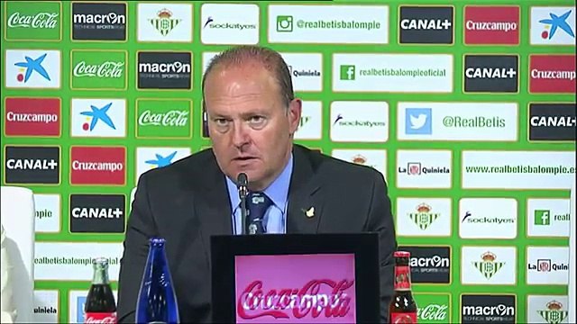 Rueda de prensa de Pepe Mel tras el Real Betis (4-0) Real Valladolid