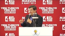 Mardin - Başbakan Davutoğlu AK Parti Mardin İl Kadın Kolları Kongresi'nde Konuştu 4