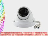 USG 900TVL Dome CCTV Security Camera With IR Cut Vandal Weather Proof Outdoor Pro Grade 65ft