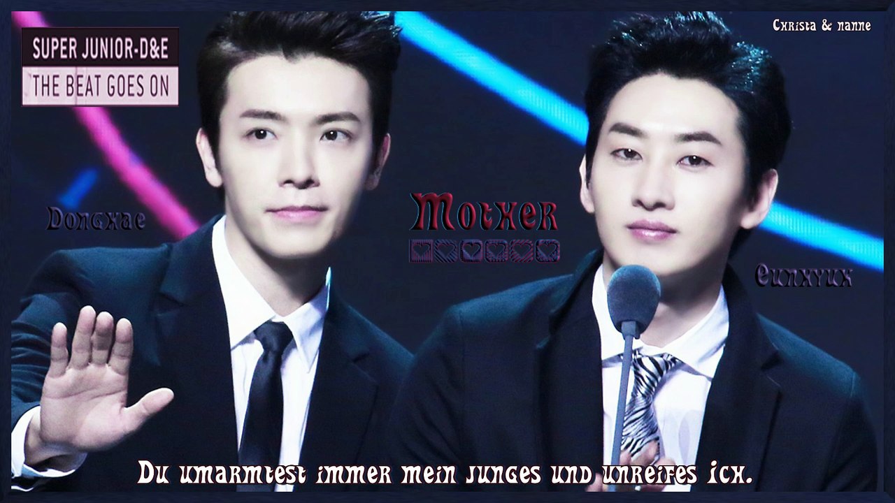 Super Junior D&E Mother k-pop [german Sub]  First Album The Beat Goes On