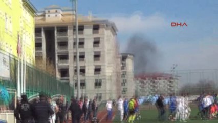 Iğdır- Yenilen Takım Furbolcusu Antrenöre Saldırdı