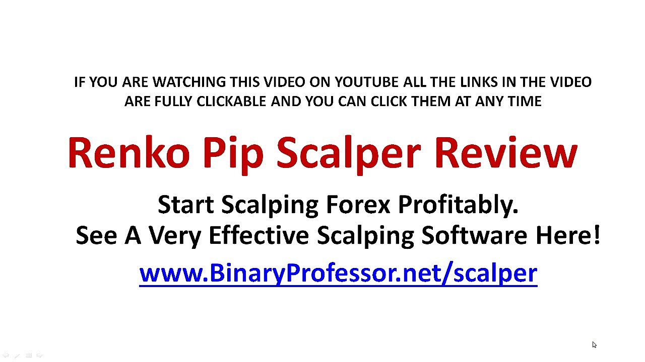 Renko Pip Scalper Software Review