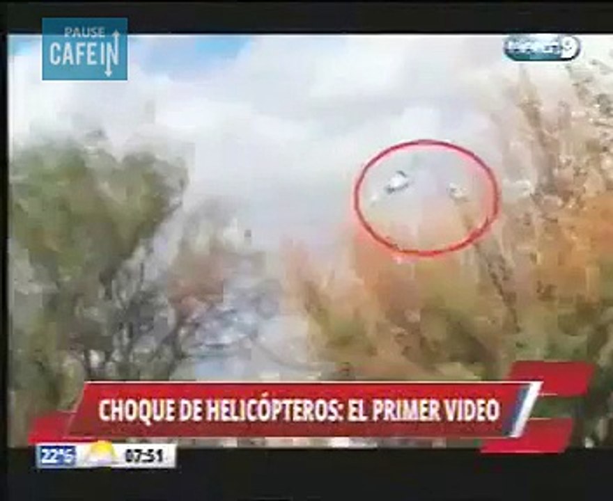 La vidéo de l'accident d'hélicoptère de Dropped
