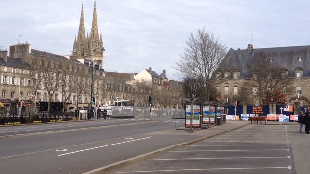 Manifestation des agriculteurs à Quimper