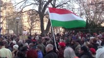 Macaristan'da Hükümet Karşıtı Protesto