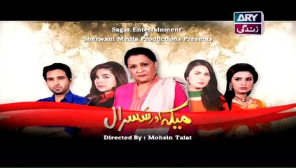 Meka Aur Susraal Episode 44 on ARY Zindagi 8th March 2015 full episode HD