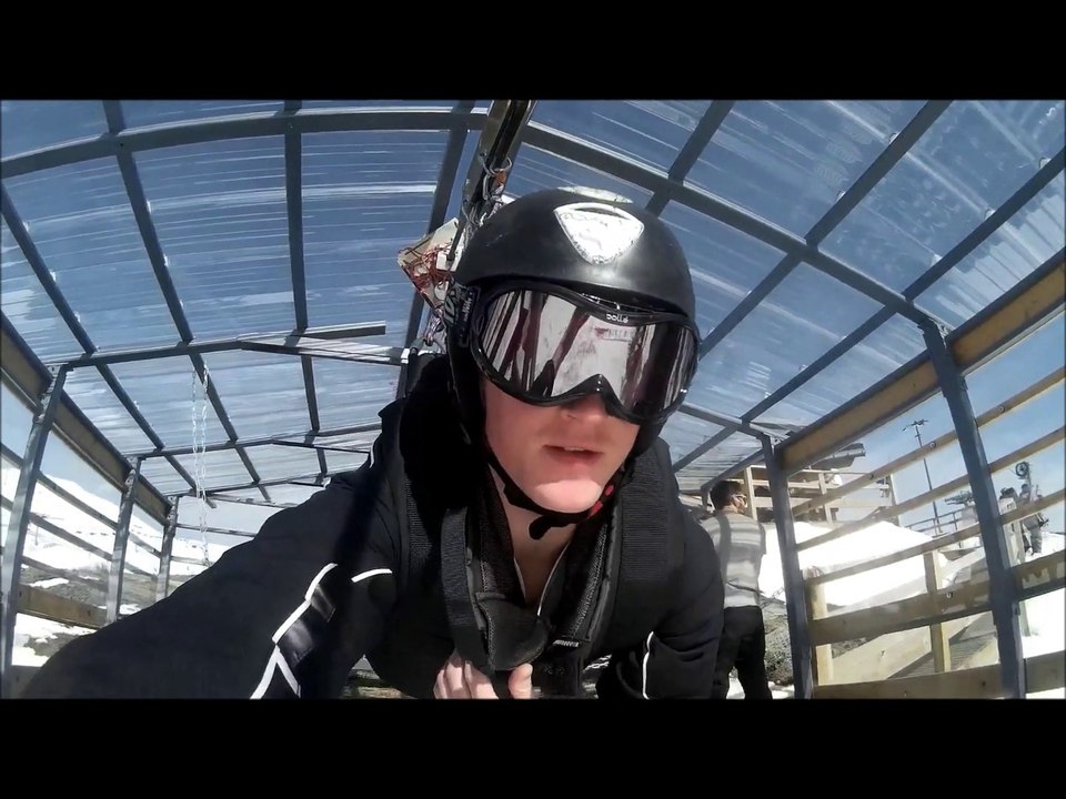 Tyrolienne Super-Besse  mars 2015