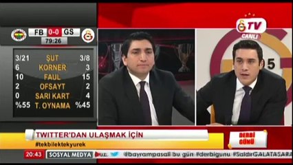 Kuyt attı, GS TV spikerleri çıldırdı!