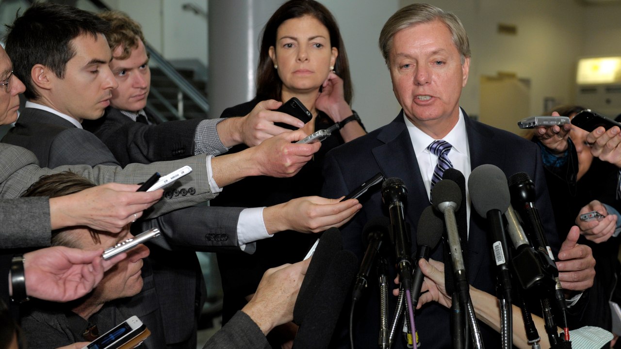 Senator Lindsey Graham Claims He's Never Sent An Email