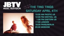 The Ting Tings performing Live on JBTV April 4th, 2015