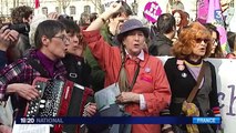 8 mars : les femmes mobilisées dans les rues de Paris