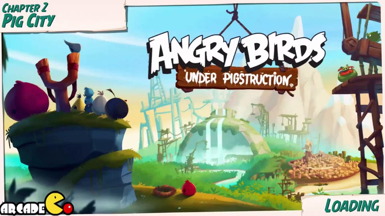 Angry Birds Under Pigstruction - KING PIG BOSS...