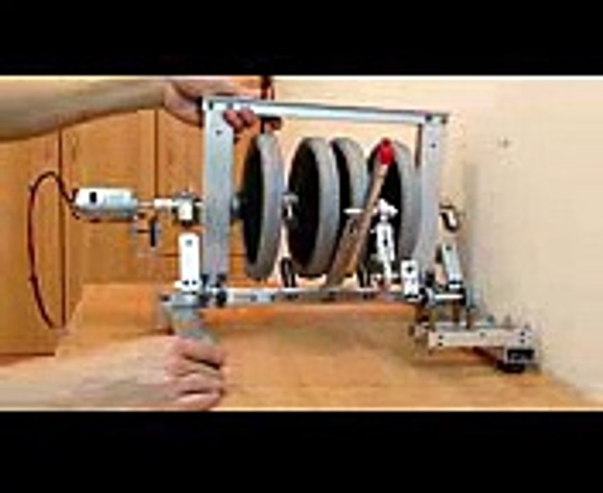 Hand Permanent Magnet Generator (free energy low tech machine?) Magnet operating system