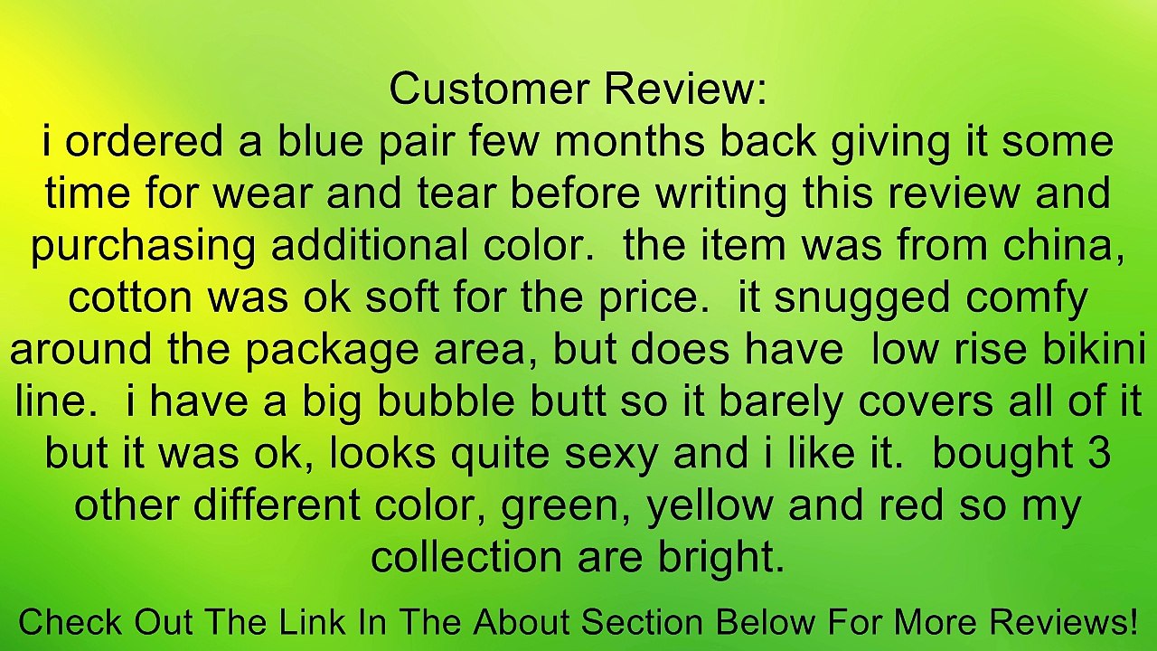 Urparcel Men's Cozy Briefs Boxers Cotton Underwear Underpants Bikini Review