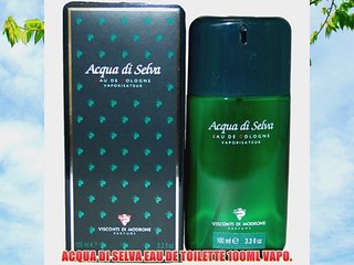 ACQUA DI SELVA EAU DE TOILETTE 100ML VAPO.