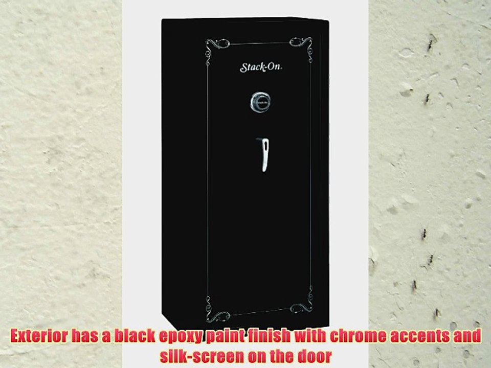 StackOn SS22MBC 22 Gun Fully Convertible Security Safe with