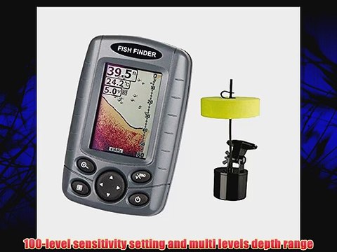 Signstek FF-003 Portable Fish Finder FishFinder Outdoor Fishing Tool Sonar Sensor Boat Fish