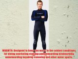 NeoSport Wetsuits Men's Premium Neoprene 7/5 mm Full Suit Blue Trim X-Large - Diving Snorkeling