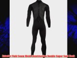 O'Neill Wetsuits Men's Heat 3/2 3Q-Zip Fluid Seam Weld (Black Medium)