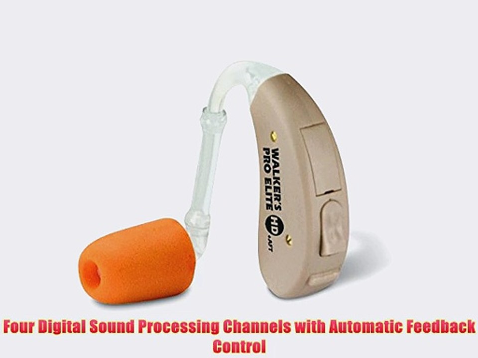 Walkers Game Ear Elite Digital HD PRO  Beige Assisted Listening Device
