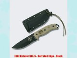 ESEE Knives ESEE-5 - Serrated Edge - Black