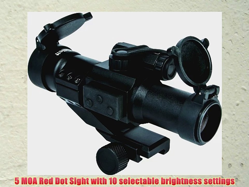 Millett Tactical M-Force 1x24mm Red Dot Sight with Cantilever Mount