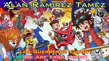 Alan Ramirez Tamez - Los Guerreros Fusión (We Are Xros Heart) Digievolución de Digimon Xros Wars
