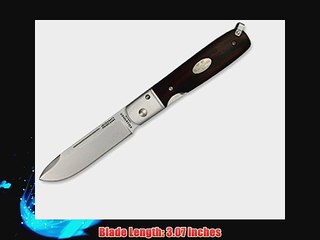 Fallkniven Gentleman's Folding Knife Brown Cocobolo Wood Handle GP
