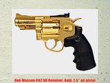 Dan Wesson CO2 BB Revolver Gold 2.5 air pistol