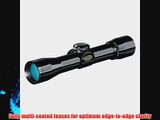 Weaver Classic Gloss Black Handgun Scope (4 x 28 with Dual-X Reticle)