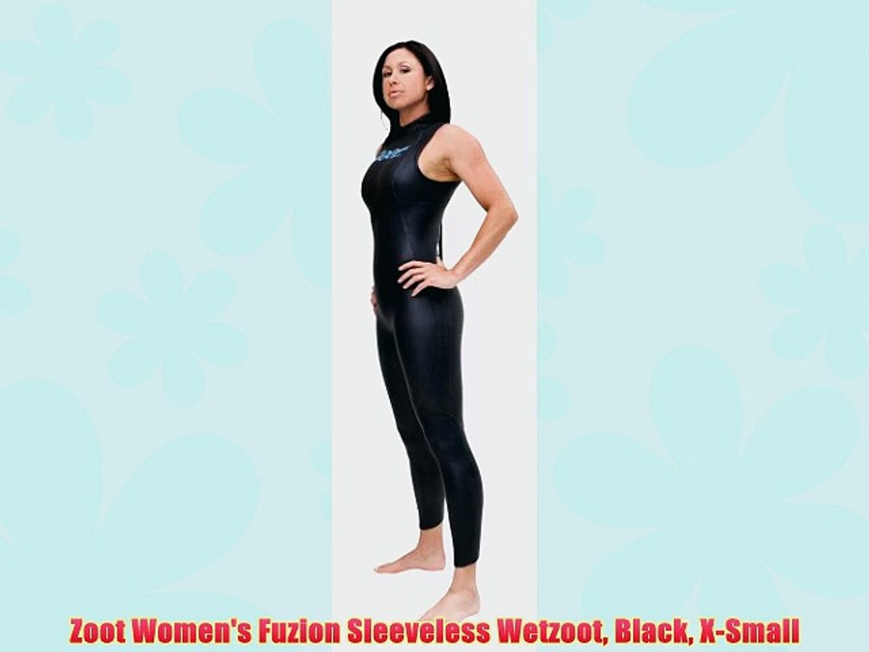 Zoot Women's Fuzion Sleeveless Wetzoot Black X-Small