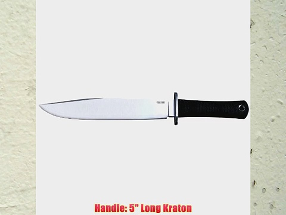 Cold Steel San Mai Trail Master Kraton Handle (Cordura Sheath)