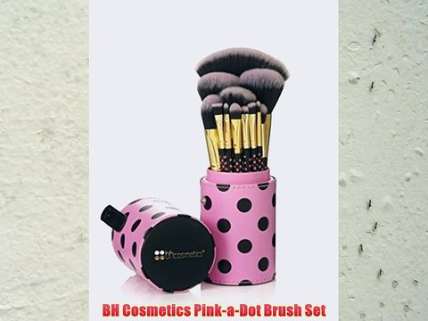 BH Cosmetics Pink-a-Dot Brush Set