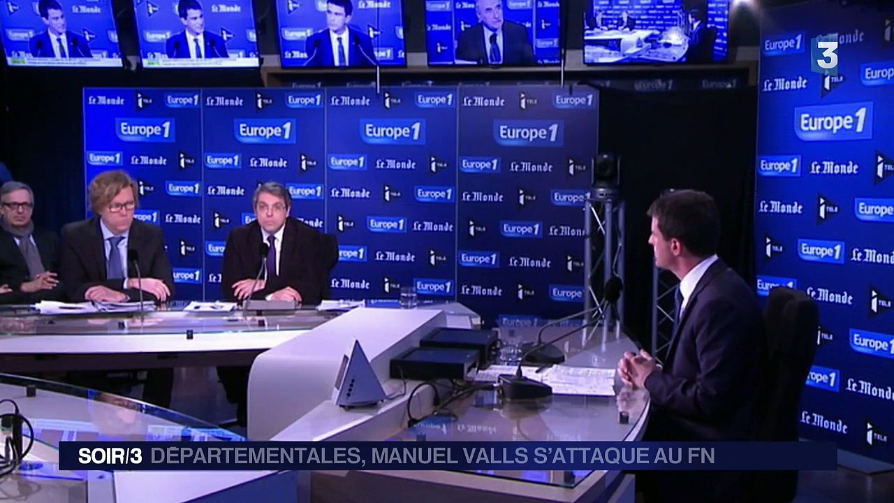 Manuel Valls critiqué pour ses propos sur le FN
