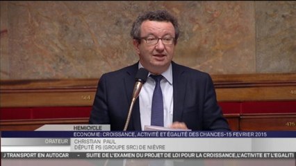 Christian Paul : "Si nous ne revenons pas sur cette question, nous enlevons aux salariés la possibilité de se défendre mieux lors des PSE"