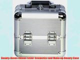 Beauty-Boxes Valene Silver Cosmetics and Make-up Beauty Case