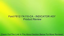 Ford F81Z-7A110-CA - INDICATOR ASY Review