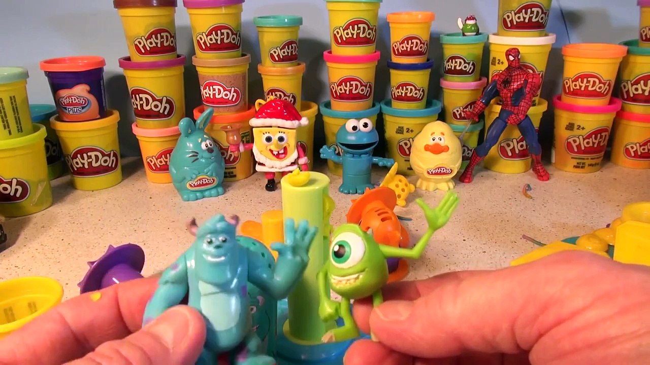 Disney Pixar Play Doh Monsters University Play Set with lots of Play Doh, and more fun