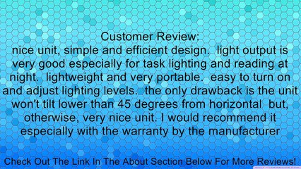 Download Video: [2015 Model] TROND Halo 9W Aluminum Eye-Care LED Desk Lamp (7-Level Dimmer, 30-Min Auto Timer, Fully Adjustable Arm & Head, Touch-Controlled, Memory Function, Flicker-Free, No Ghosting & Anti-Glare, Max. 450 lumens, Rubberized Base, Matte Black) Review