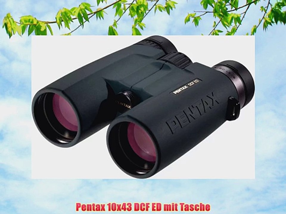 Pentax 10x43 DCF ED mit Tasche