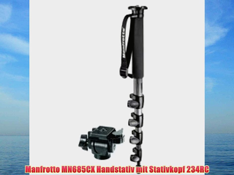Manfrotto MN685CX Handstativ mit Stativkopf 234RC