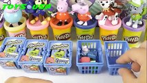 New Funny Peppa pig Funny Shopkins Play Doh Peppa pig toys Shopkins toys ToysUsa Channel