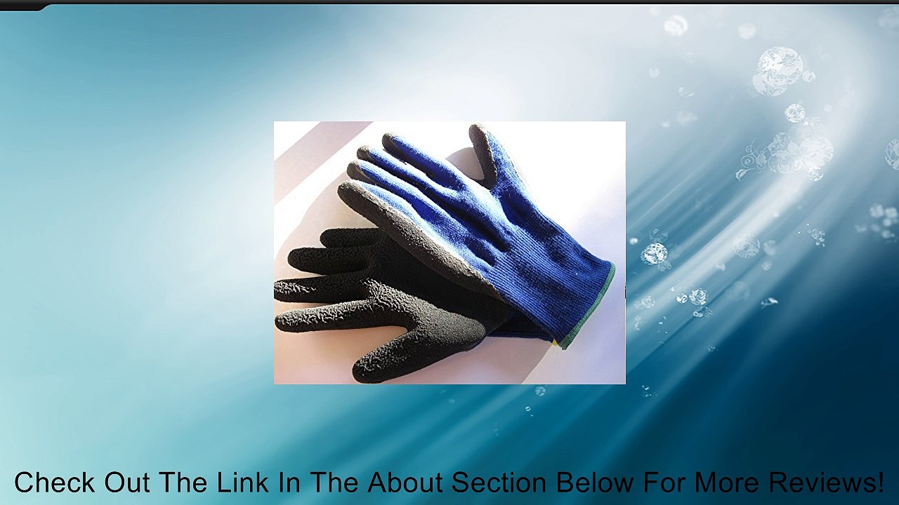 Gardening Gloves for Women - Durable Blue Work Gloves For Ladies with Nails - Safety From Scratches Cuts Thorns and Soil - Long Cuff Protects Wrists with Nitrile Latex Coating Fingers & Palms - Medium Size with Good Dexterity Abrasion Resistant - Must Hav