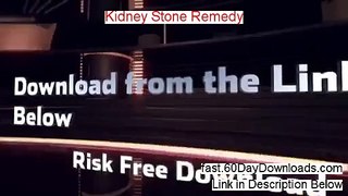 Kidney Stone Remedy 123 - Kidney Stone Remedy