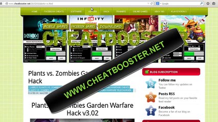 Plants vs. Zombies Garden Warfare Hack v3.02 Proof