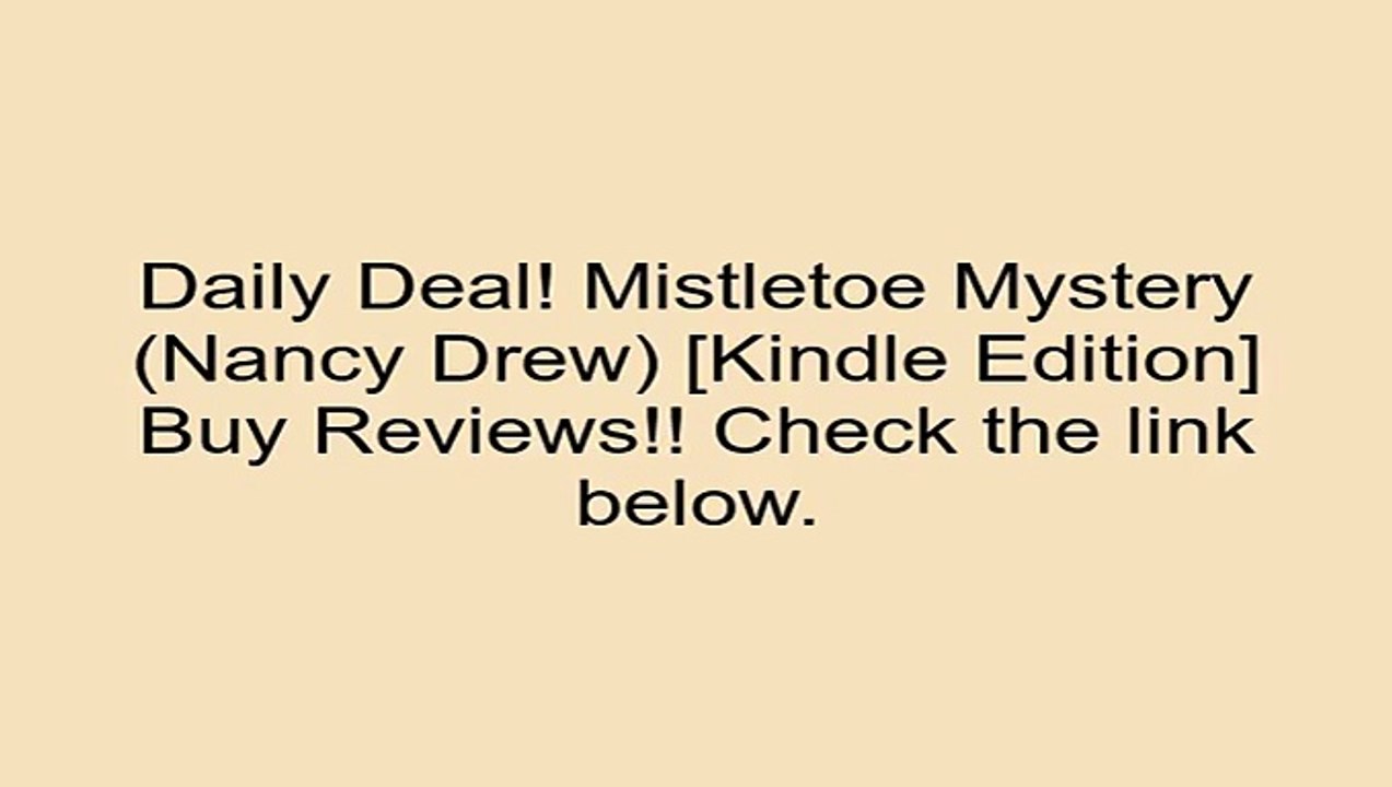 Download Mistletoe Mystery (Nancy Drew) [Kindle Edition] Review