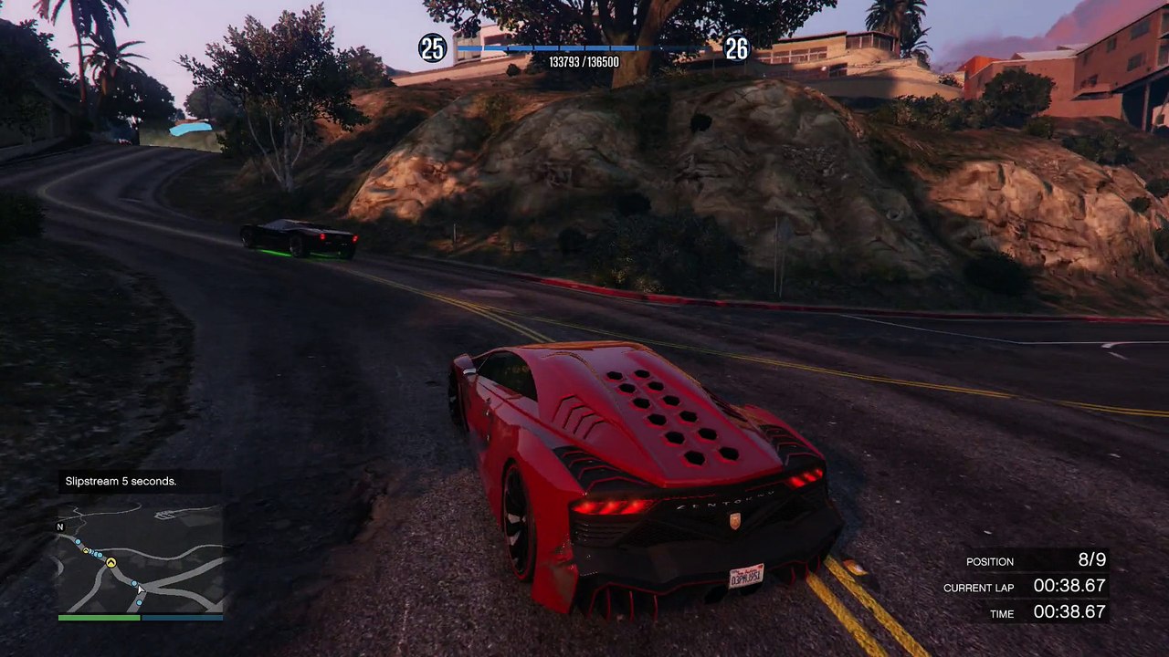 GTA Online part 12 (Xbox One): Land Race in "HOLY DRIFT MOUNTAIN"
