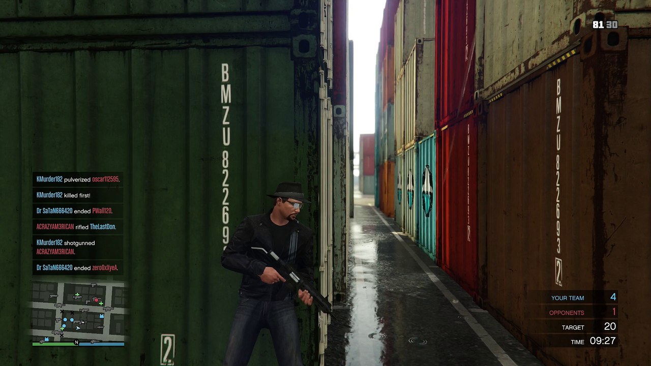 GTA Online part 13 (Xbox One): Team Deathmatch in "Terminal"